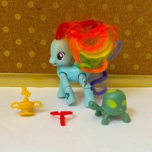 My Little Pony FiM Rainbow Dash Poseable rare find
